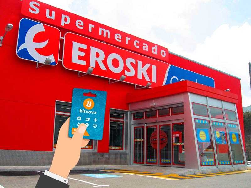 Cryptocurrencies are spreading even more thanks to Bitnovo and Eroski!
