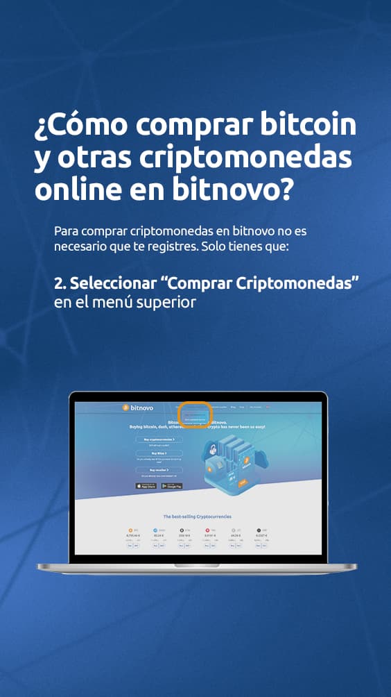 Como comprar bitcoin y otras criptomonedas online en Bitnovo