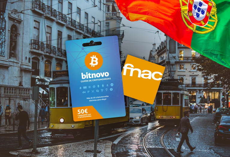 ¡Compra Bitcoin y otras criptomonedas en Fnac Portugal gracias a Bitnovo!
