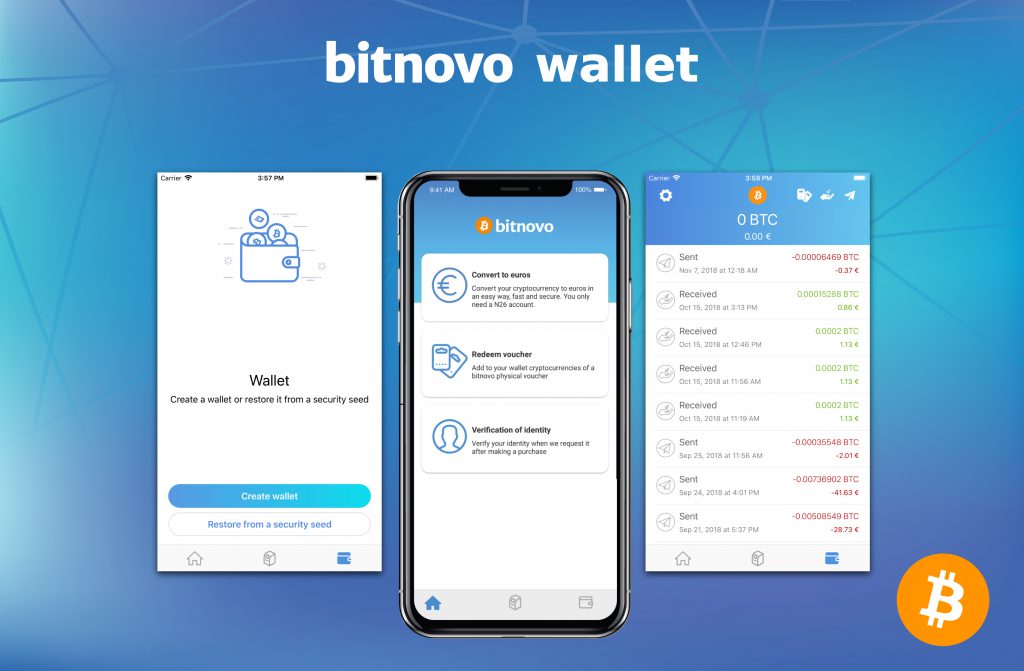 Damos la bienvenida al wallet de bitcoins de Bitnovo!