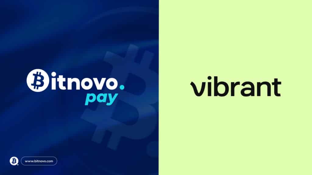 Vibrant and Bitnovo Pay announce a game-changing partnership for in-store payments.