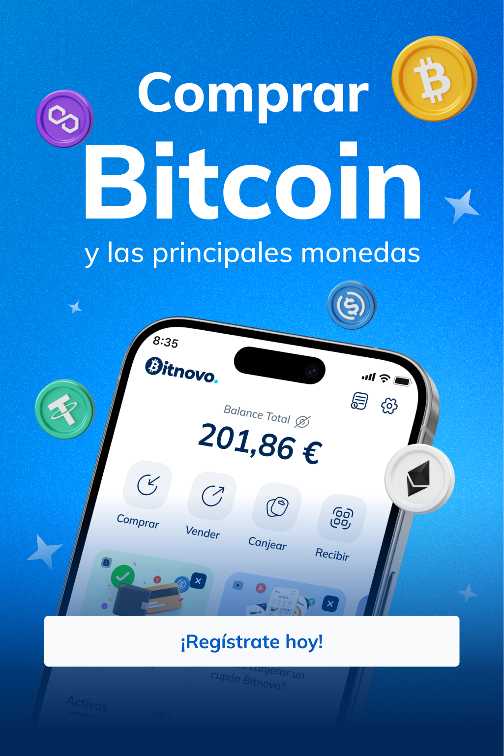 Compra Bitcoin Español